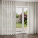 Luma Ivory Wave Curtain
