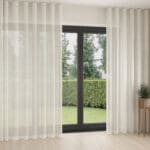 Seren Ivory Wave Curtain