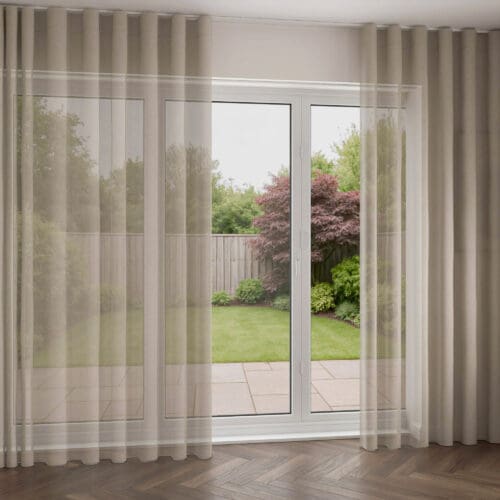 Seren Driftwood Wave Curtain