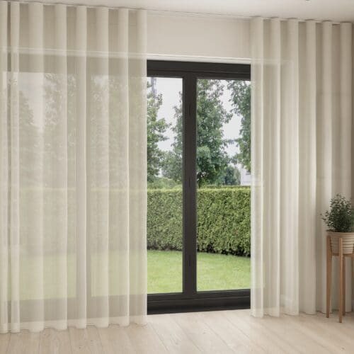 Stria Linen Wave Curtain