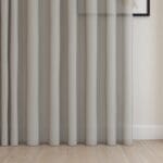 Stria Slate Wave Curtain