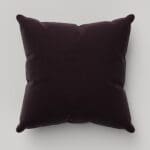 Bogota Velvet Aubergine Cushion