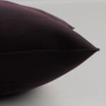 Bogota Velvet Aubergine Cushion