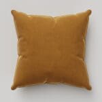 Bogota Velvet Saffron Cushion