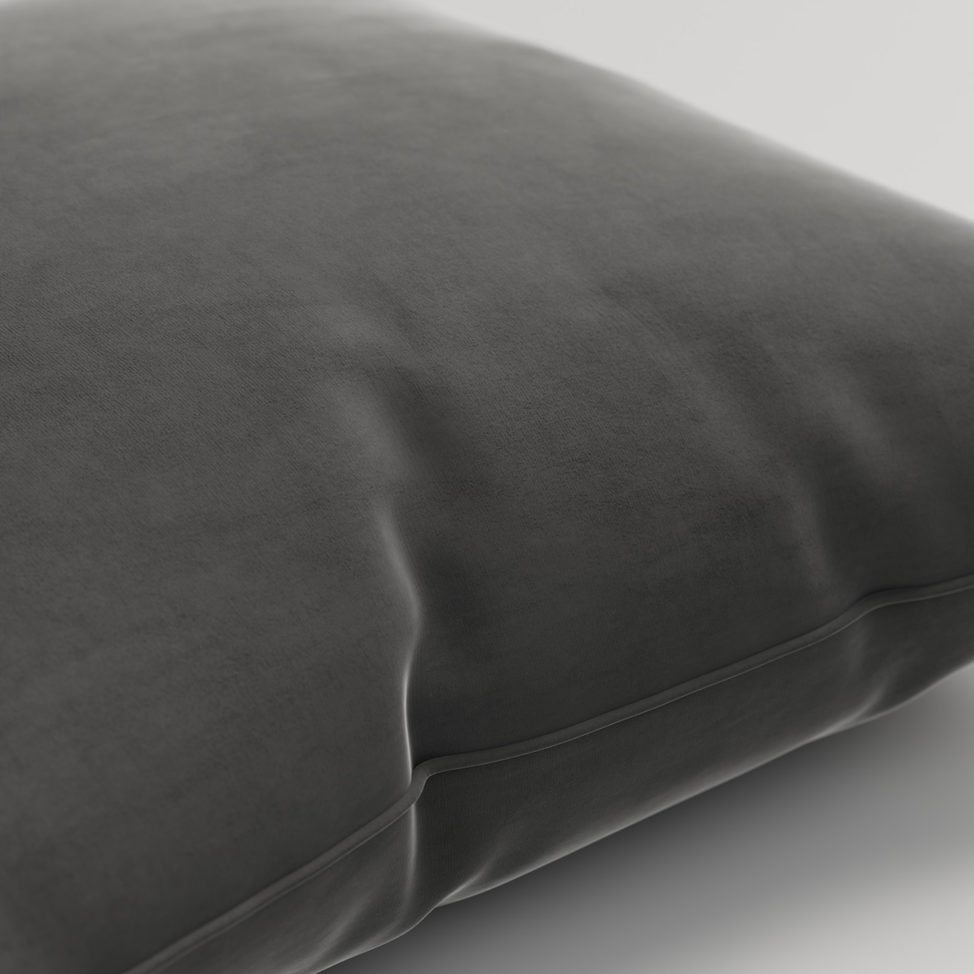 Bogota Velvet Slate Cushion - Image 3
