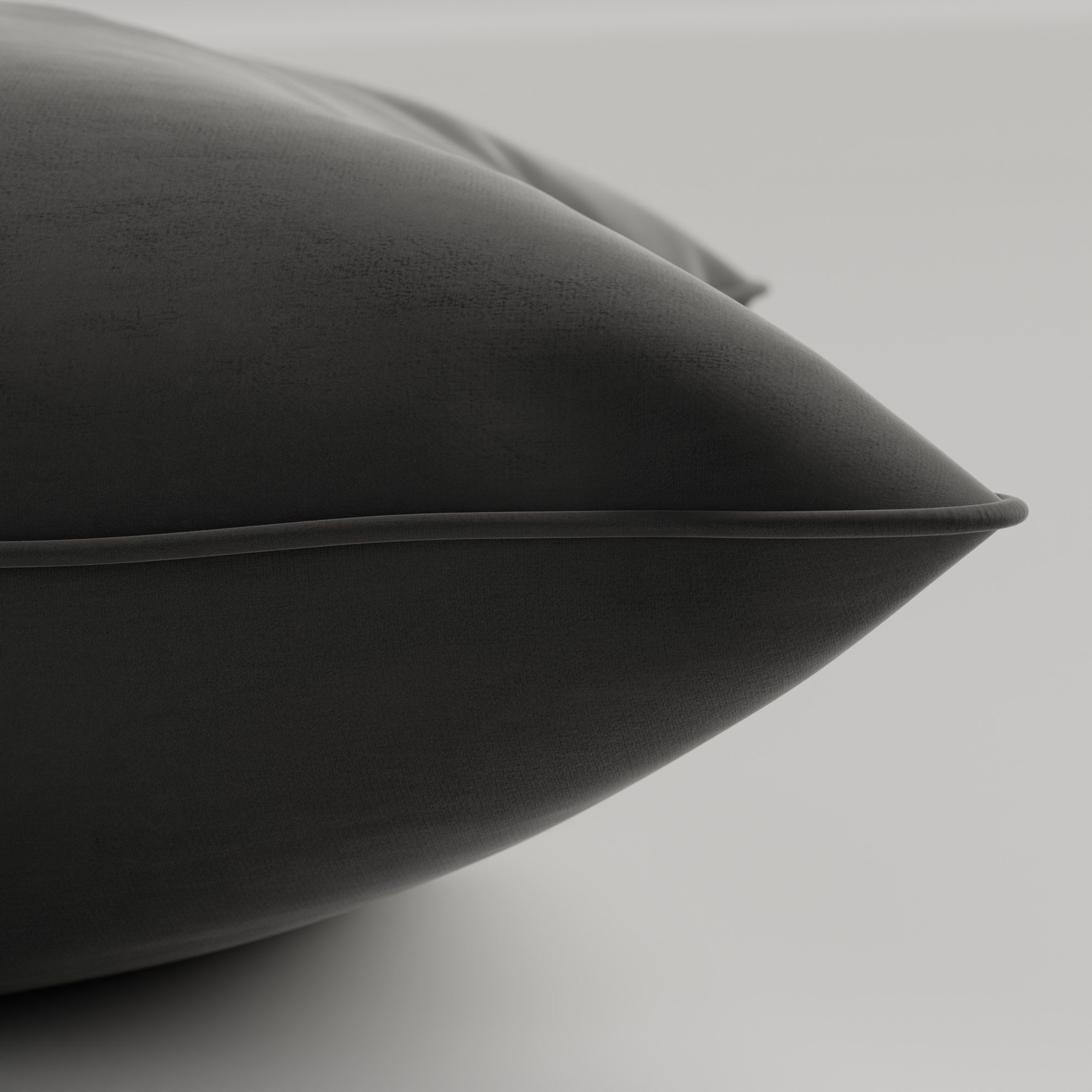 Bogota Velvet Slate Cushion - Image 4