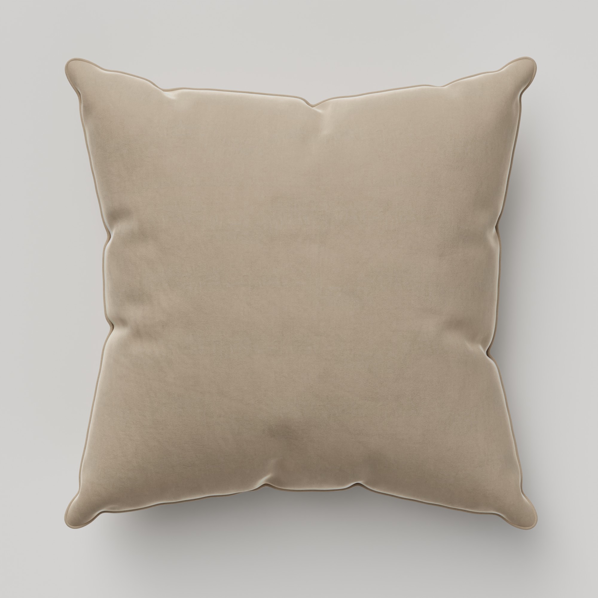 Bogota Velvet Vanilla Cushion - Image 2