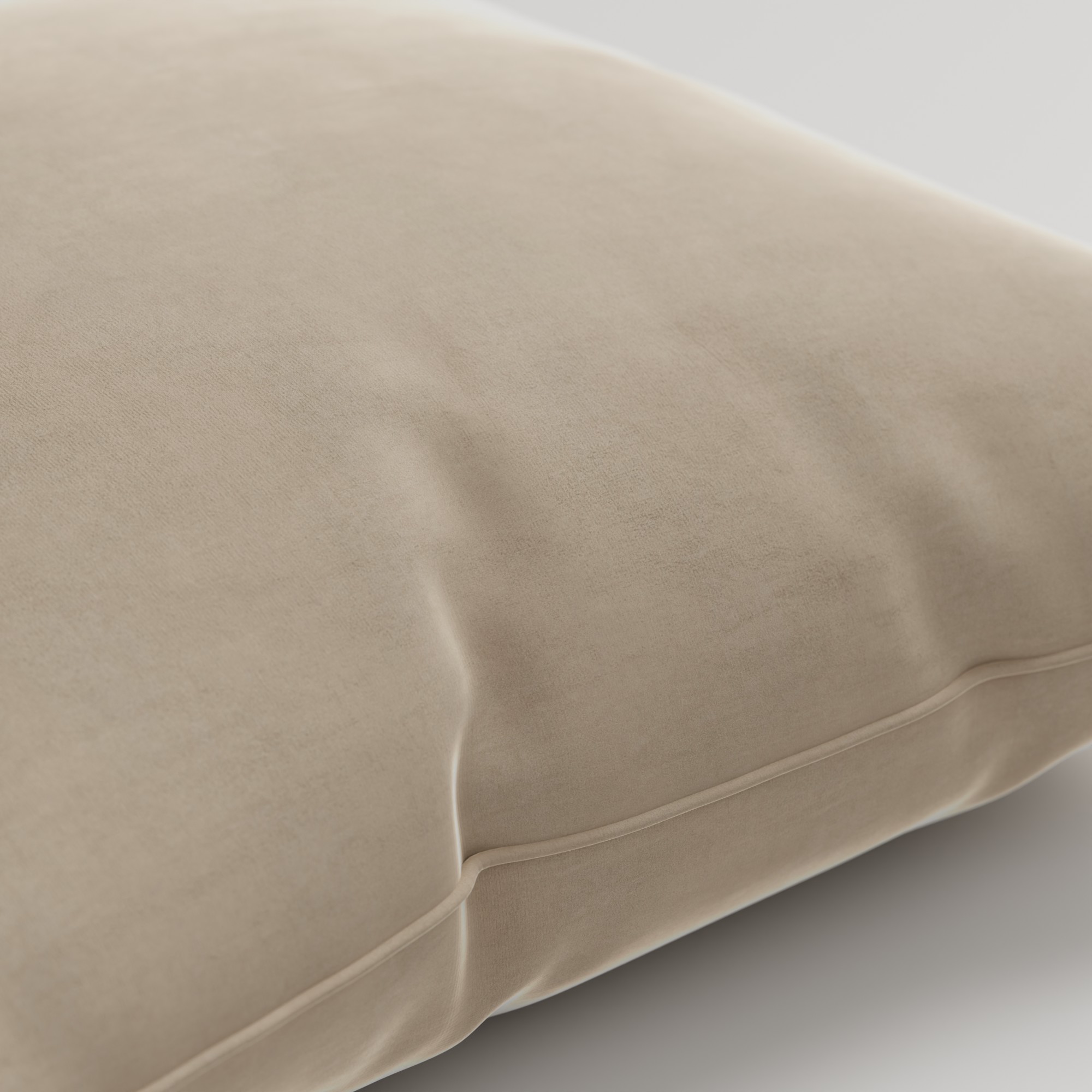 Bogota Velvet Vanilla Cushion - Image 3