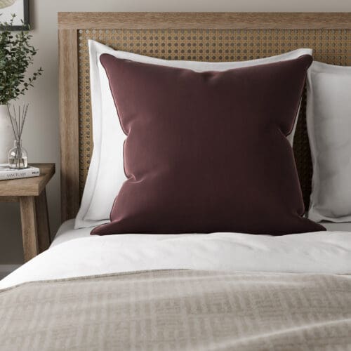 Bogota Velvet Cherry Cushion