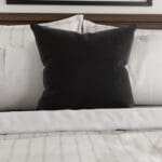 Bogota Velvet Ebony Cushion