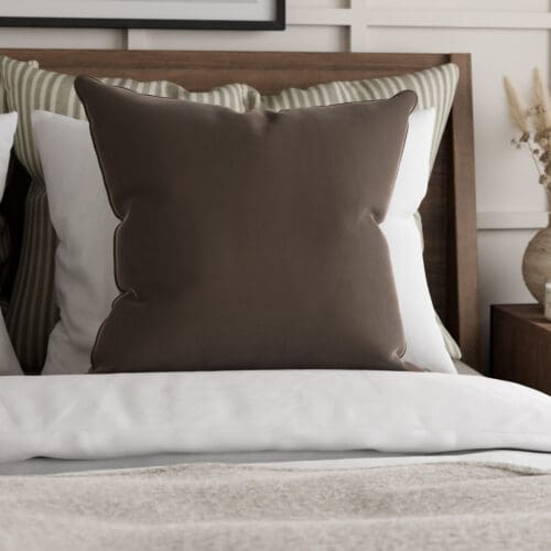 Bogota Velvet Espresso Cushion