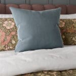 Bogota Velvet Sky Cushion
