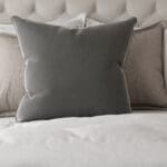 Bogota Velvet Smoke Cushion