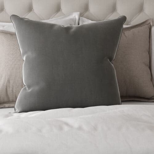 Bogota Velvet Smoke Cushion