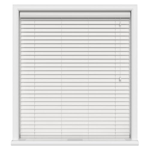 Gloss Aura White Motorised Eco-Wood