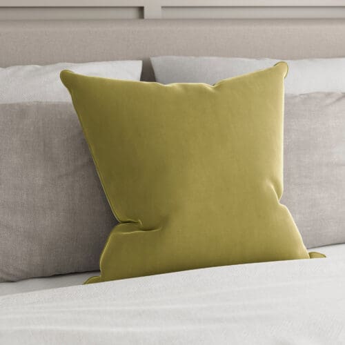 Bogota Velvet Lime Cushion