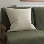 Bogota Velvet Ivory Cushion