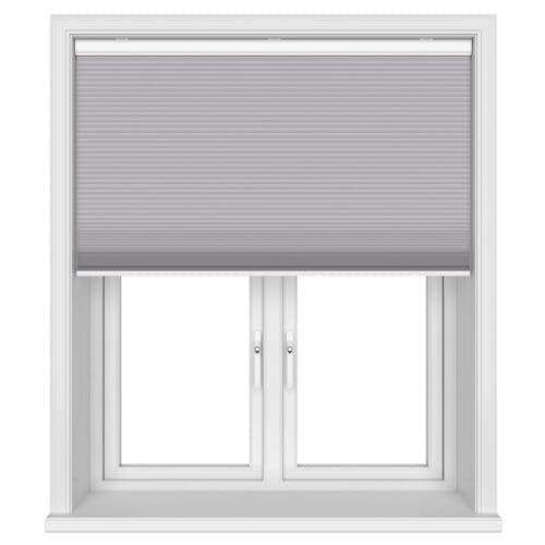 Soho Blockout Frosted Steel Motorised