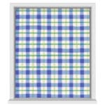 Wee Blue Bell Blueberry Jam Check Blue Green No Drill