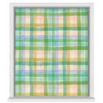Bluebellgray Cabin Check Green Multi No Drill