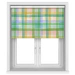 Bluebellgray Cabin Check Green Multi Motorised