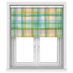 TwistFit Bluebellgray Cabin Check Green Multi Motorised