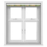 TwistFit Bluebellgray Cabin Check Green Multi Motorised