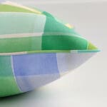 Bluebellgray Cabin Check Green Multi Cushion