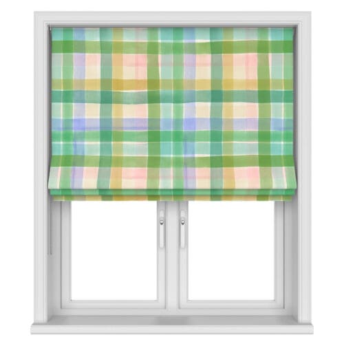 Bluebellgray Cabin Check Green Multi