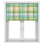 Bluebellgray Cabin Check Green Multi Motorised