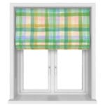Bluebellgray Cabin Check Green Multi No Drill