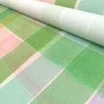 Bluebellgray Cabin Check Green Multi Motorised