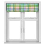 Bluebellgray Cabin Check Green Multi Motorised