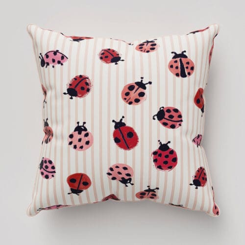 Wee Blue Bell Little Ladybirds Poppy Cushion