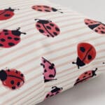 Wee Blue Bell Little Ladybirds Poppy Cushion
