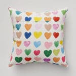 Wee Blue Bell Love Hearts Multi Cushion