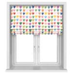 Wee Blue Bell Love Hearts Multi No Drill