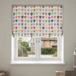 Wee Blue Bell Love Hearts Multi No Drill