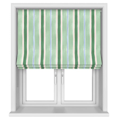Bluebellgray Seaside Stripe Seaglass No Drill