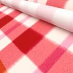 Wee Blue Bell Strawberry Jam Check Red Pink Motorised