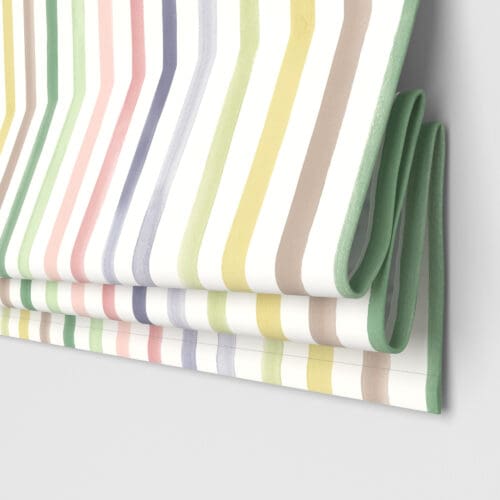 Bluebellgray Watercolour Stripe Tetbury Motorised