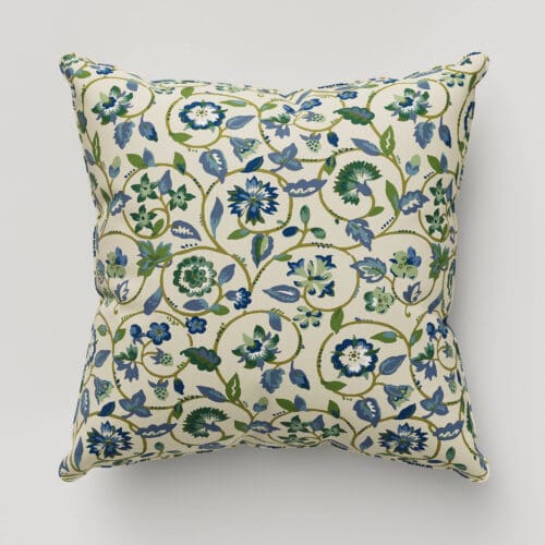 Land & Shore Esther Green Cushion