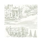 Historic Royal Palaces Palace Toile Green Motorised