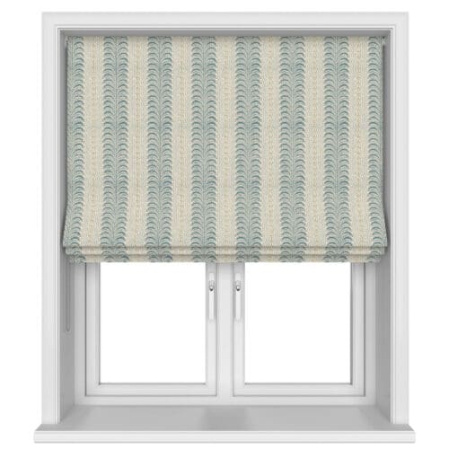 Land & Shore Fintra Stripe Teal No Drill