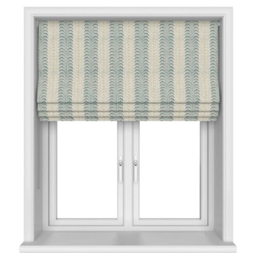 Land & Shore Fintra Stripe Teal No Drill