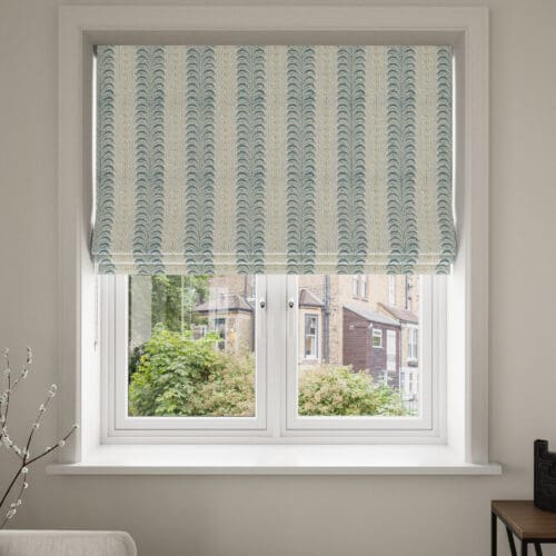 Land & Shore Fintra Stripe Teal No Drill