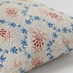 Land & Shore Lorie Blue Red Cushion