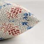 Land & Shore Lorie Blue Red Cushion