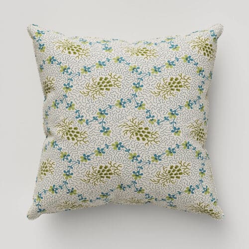 Land & Shore Lorie Green Cushion
