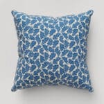 Land & Shore Oak Leaf Blue Cushion